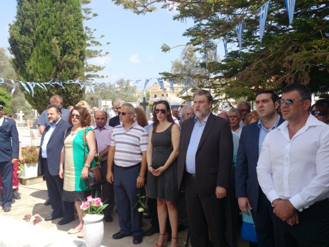 Μνημόσυνο στις Μοίρες για τους πεσόντες του 1942