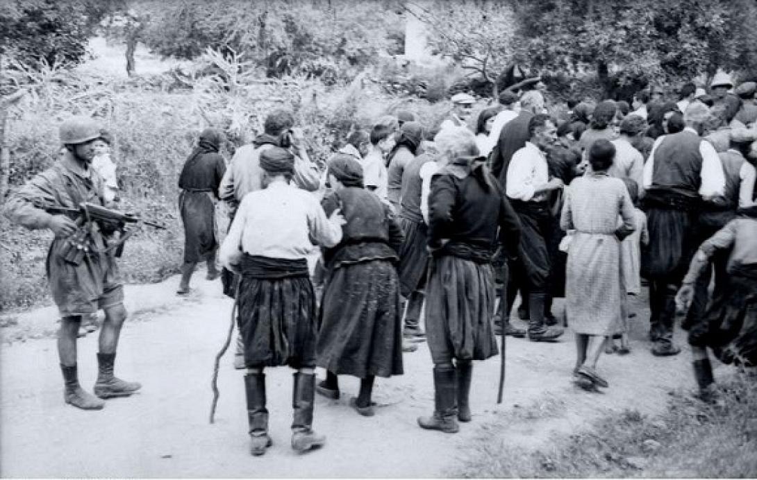 Μάχη της Κρήτης - Η εκτέλεση των αμάχων στο Κοντομαρί Χανίων (βίντεο)