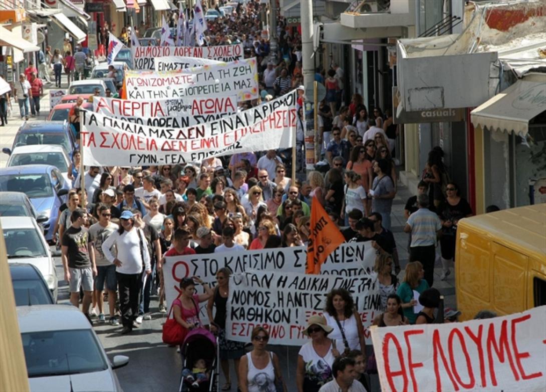 &quot;Φουλ&quot; για απεργίες πηγαίνουν οι καθηγητές του Ηρακλείου
