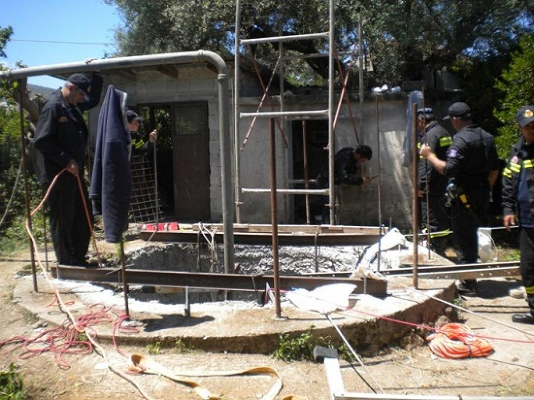 Χανιά: Κανένα σημάδι ζωής από τον 39χρονο που &quot;θάφτηκε&quot; στο πηγάδι