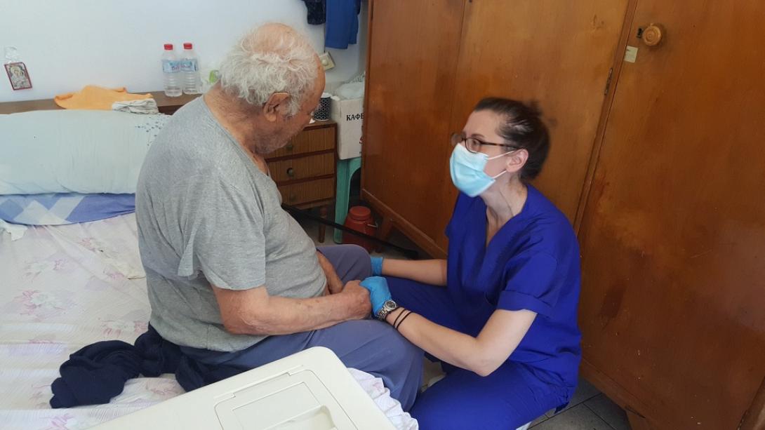 εμβολιασμός στο σπίτι