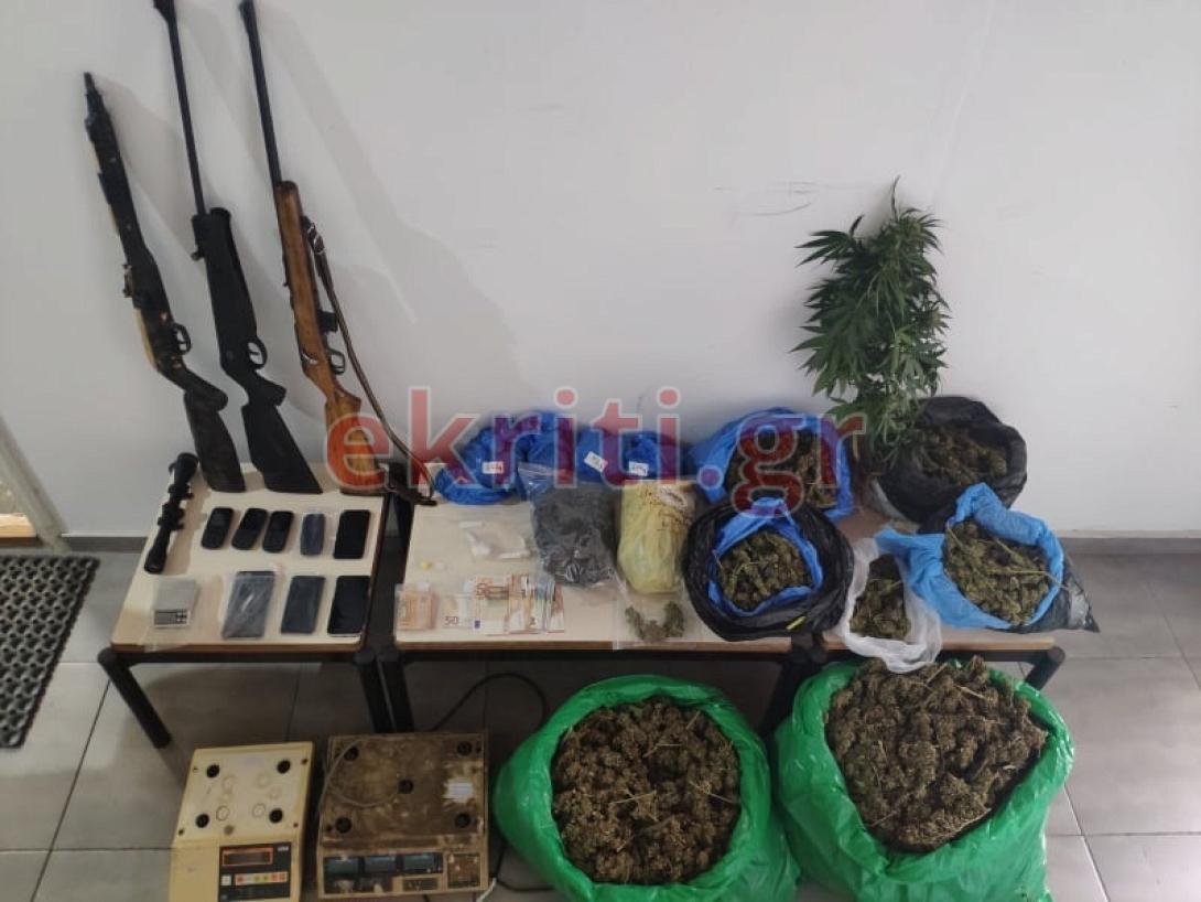τα ευρήματα των αστυνομικών αρχών