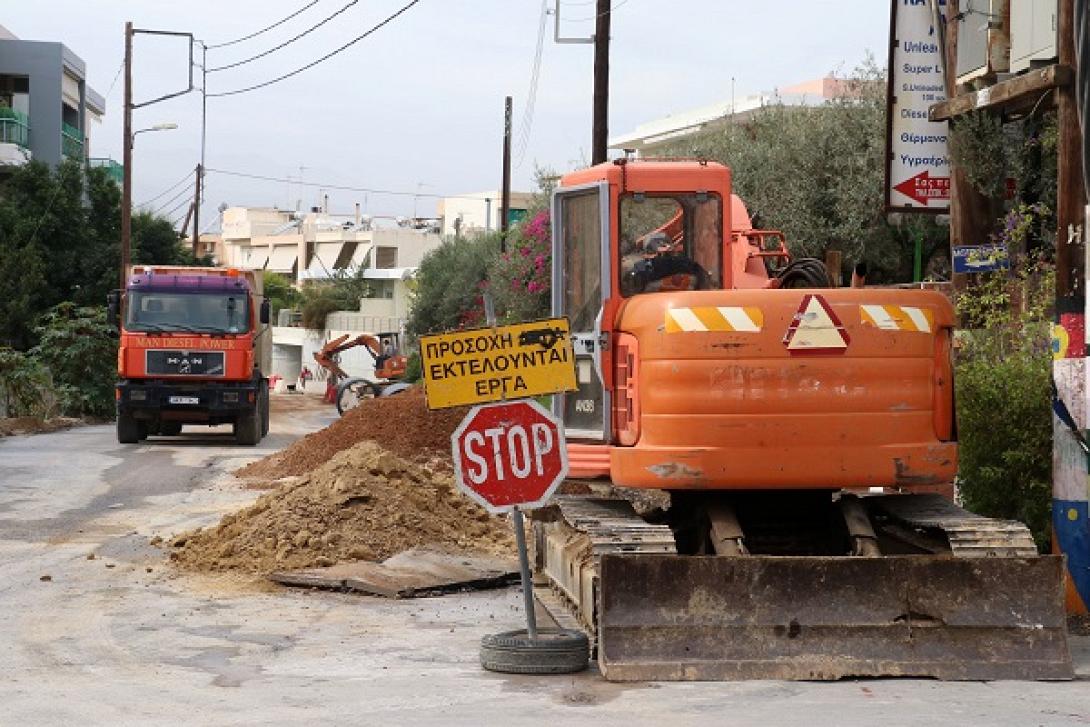 ΔΕΥΑΗ εργα στην Ηρακλη