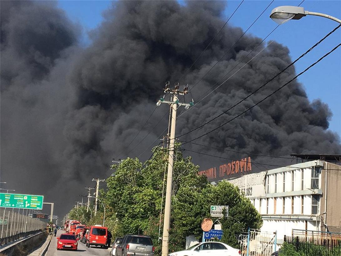 φωτια στη Μεταμόρφωση