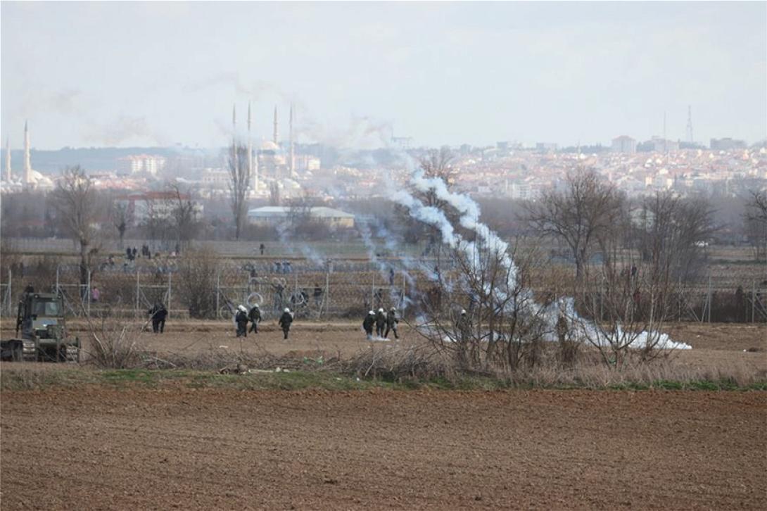 Έβρος χημικά μετανάστες