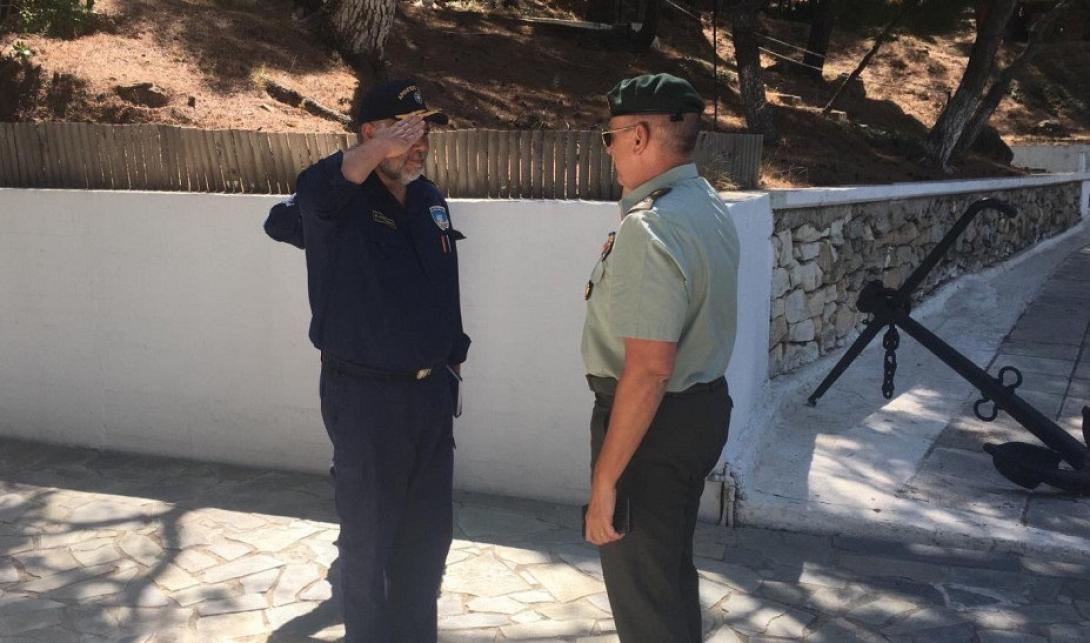 Στο Στρατηγείο Διοικήσεως Ανατολικής Μεσογείου ο ΑΓΕΕΘΑ Κωνσταντίνος Φλώρος 