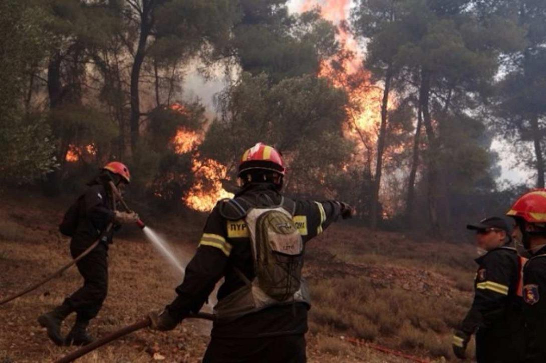 φωτιά πυροσβέστες