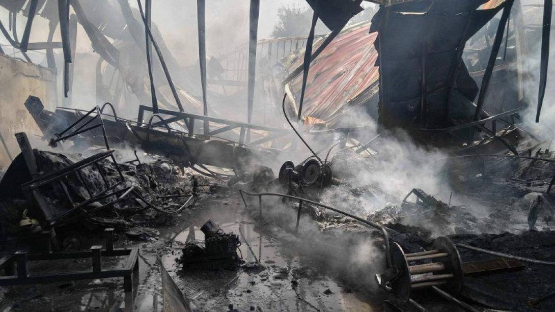 φωτιά ναυπηγείο