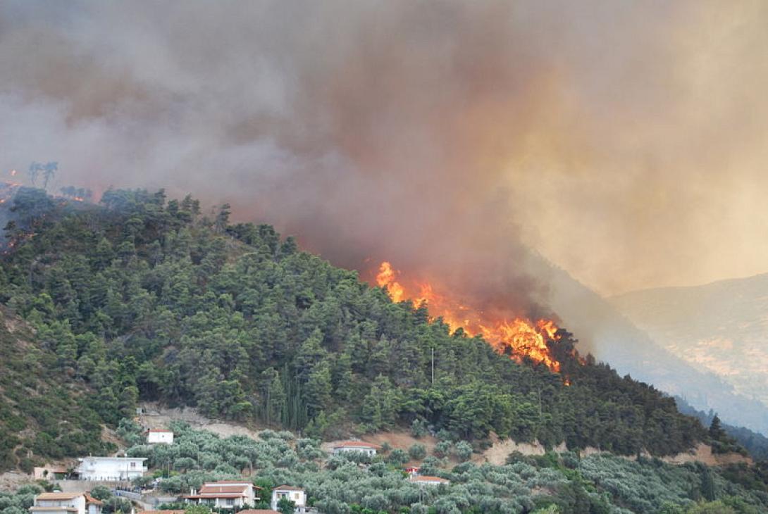 Υψηλός ο κίνδυνος για πυρκαγιά στα Χανιά