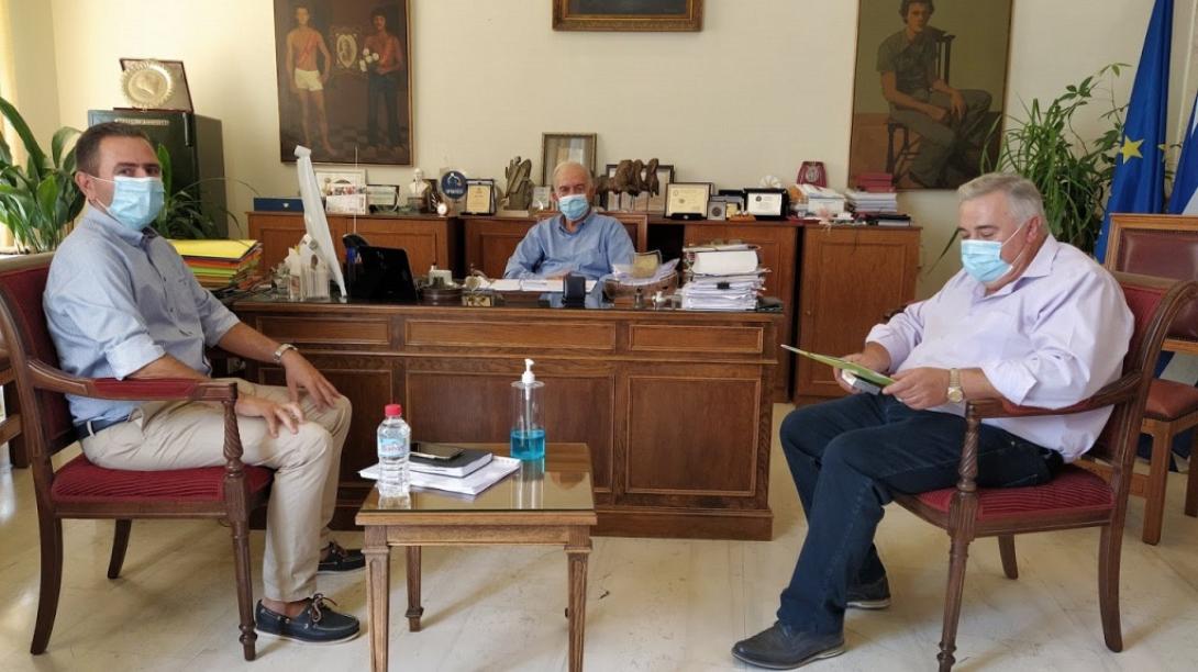 Συνάντηση Λαμπρινού με τον προεδρο του ΤΕΕ/ΤΑΚ