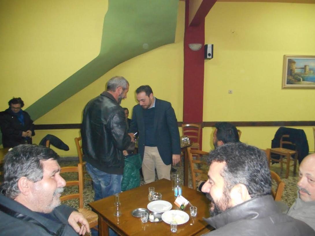 Περιοδεία του Φραγκίσκου Παρασύρη σε χωριά του Ηρακλείου