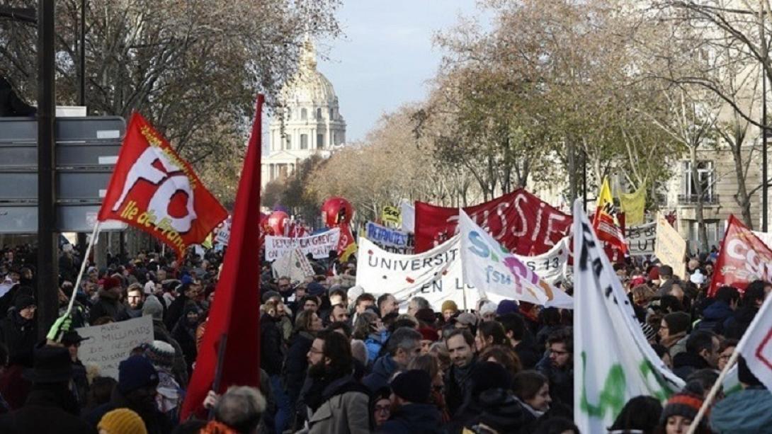 Διαδηλώσεις στη Γαλλία