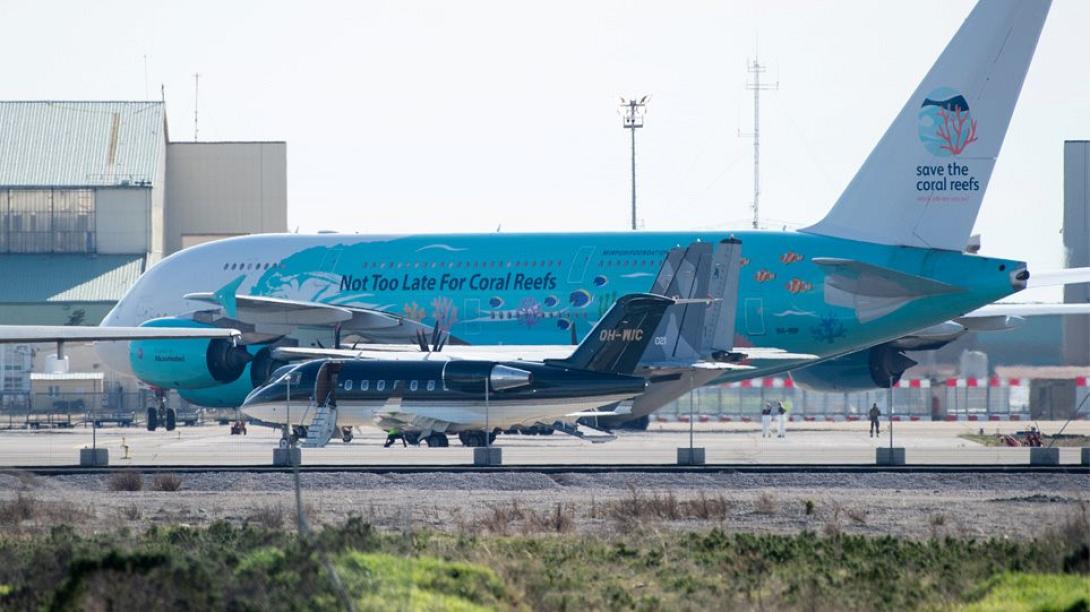 Το αεροσκάφος στη Γαλλία