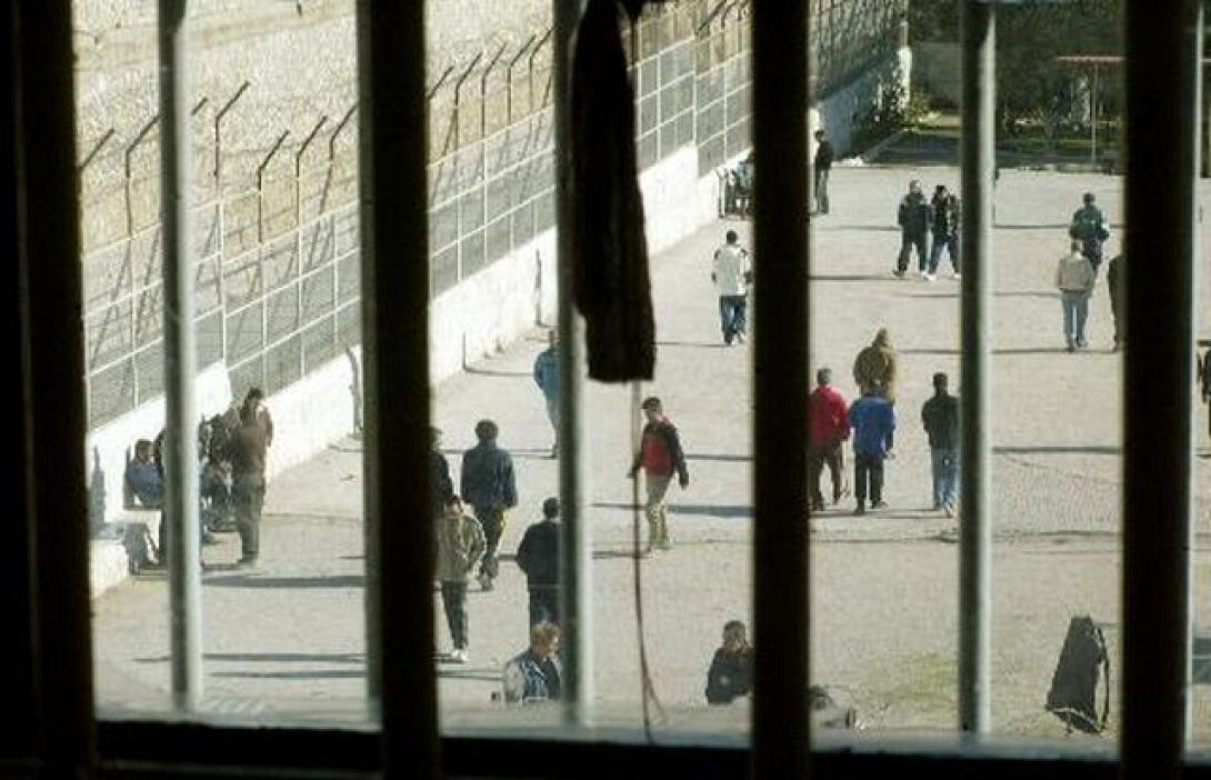 Διαμαρτυρία κρατούμενων στις φυλακές Λάρισας για τις συνθήκες κράτησης
