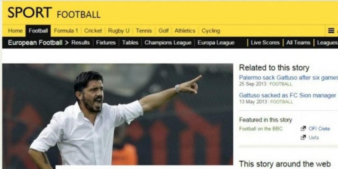 Στο BBC ο Γκατούζο και ο ΟΦΗ