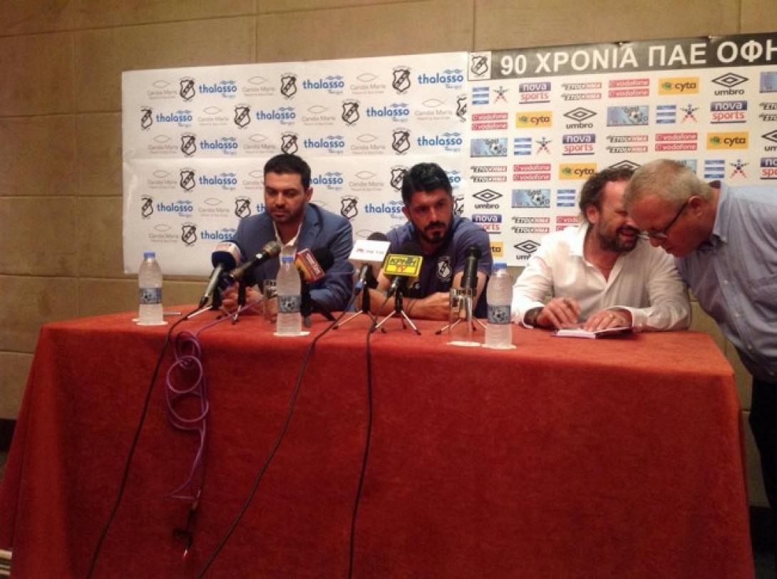 Γκατούζο: Ανταγωνιστικός ΟΦΗ με 2-3 καλές μεταγραφές
