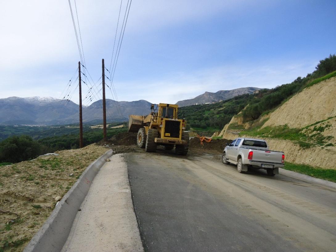 Στην φάση ολοκλήρωσης το νέο οδικό δίκτυο Γάζι-Κρουσώνας 
