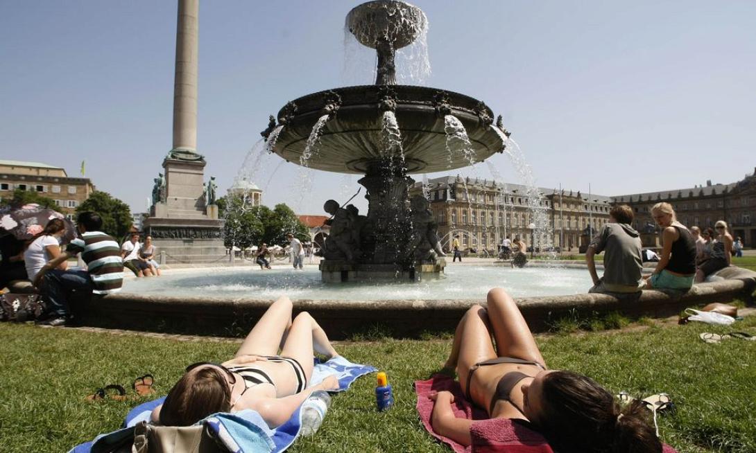 γερμανία καύσωνας