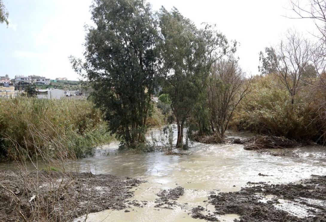 Ανησυχία για τον ποταμό Γιόφυρο - Αυτοψία στην περιοχή