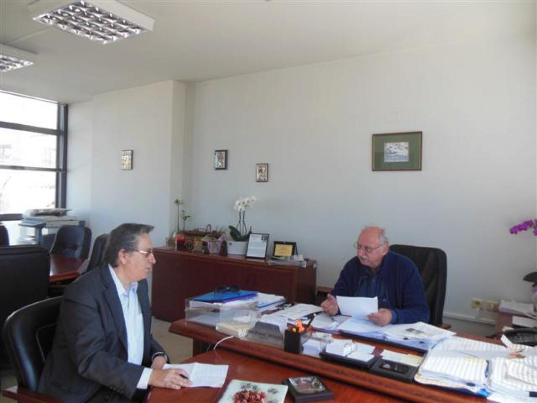 Την 7η ΔΥΠΕ Κρήτης επισκέφθηκε ο Δήμαρχος Ιεράπετρας