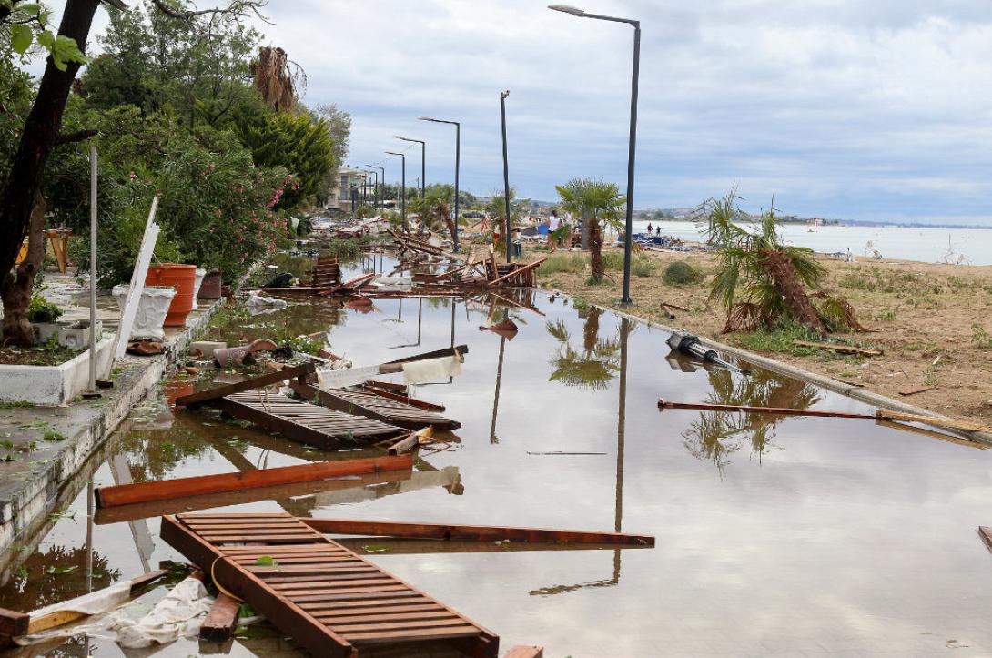 χαλκιδική κακοκαιρία