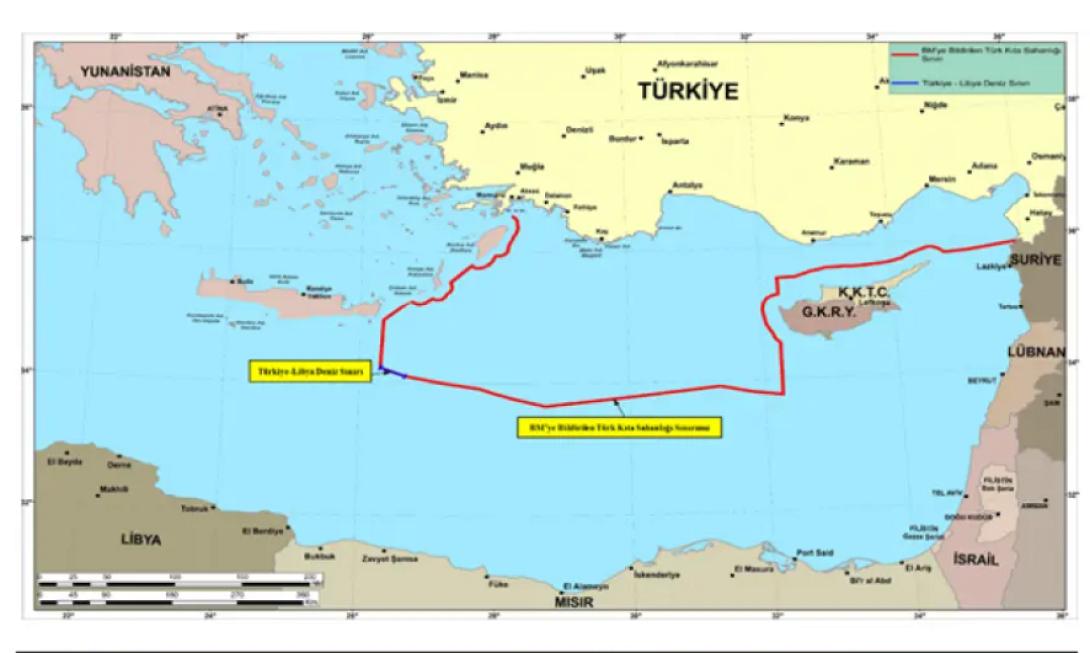 ο χάρτης της Αγκυρας