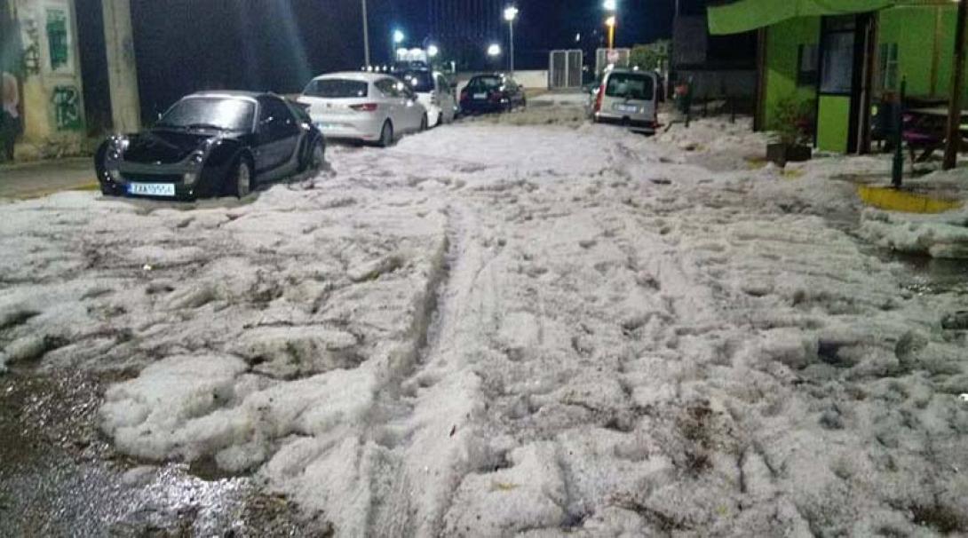 χιόνια μαραθώνας