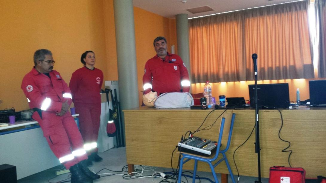 Με επιτυχία η ημερίδα για τις Α’ Βοήθειες στο Λύκειο Γαζίου