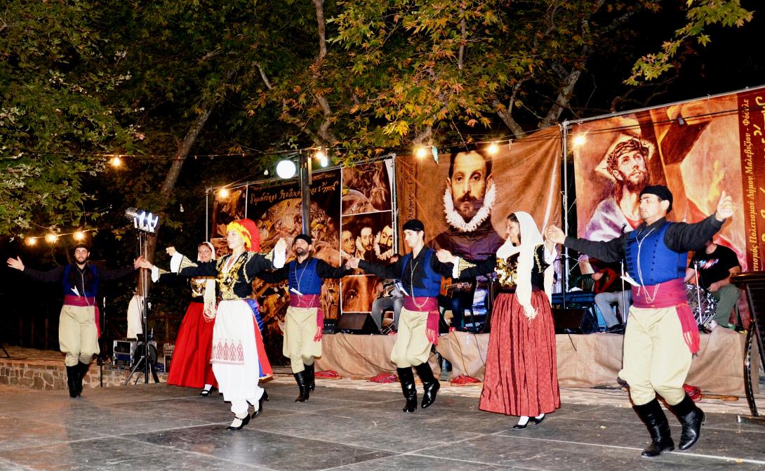 Η χορευτική ομάδα &quot;Αετογιάννης&quot; στο φεστιβάλ El Greco