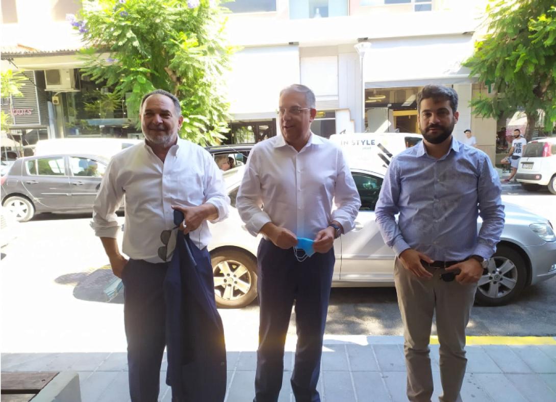 Γιάννης Κουράκης, Τάκης Θεοδωρικάκος, Παναγιώτης Σημανδηράκης