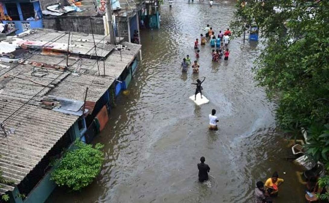 Σρι λανκα πλημμυρες