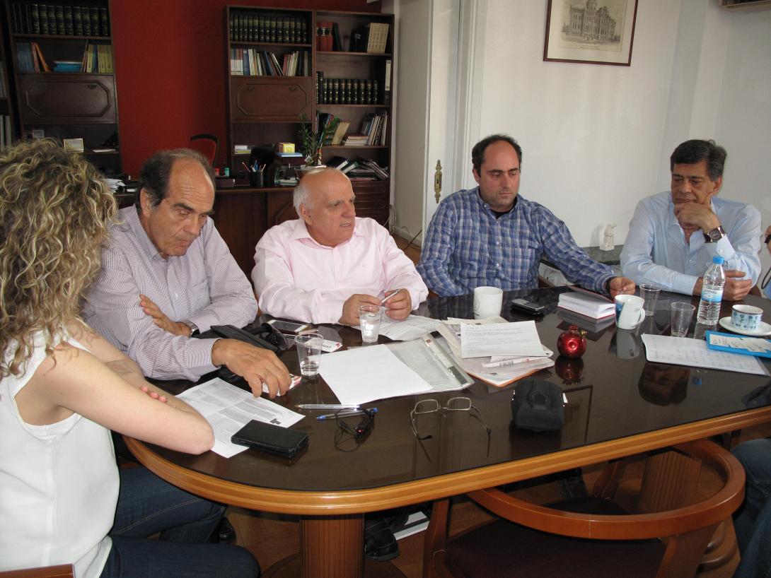 Συνάντηση Γ. Φουντουλάκη με το προεδρείο της Ομοσπονδίας Ιδιωτικών Εκπαιδευτικών Λειτουργών Ελλάδας