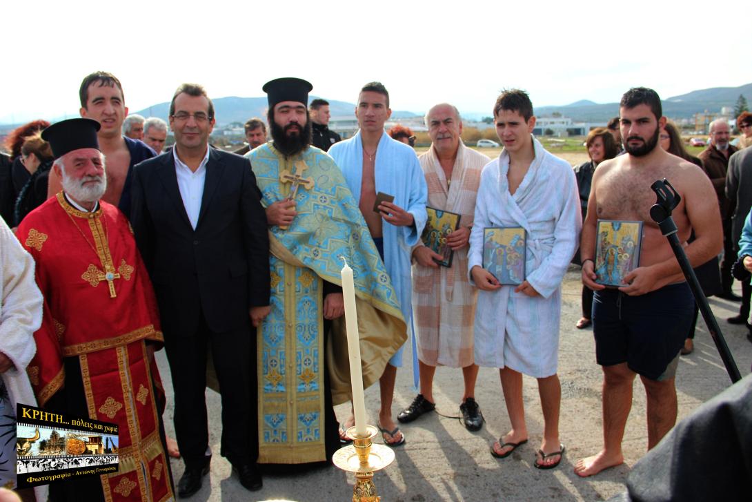 Γιορτάστηκαν τα Θεοφάνεια και στο Δήμο Χερσονήσου