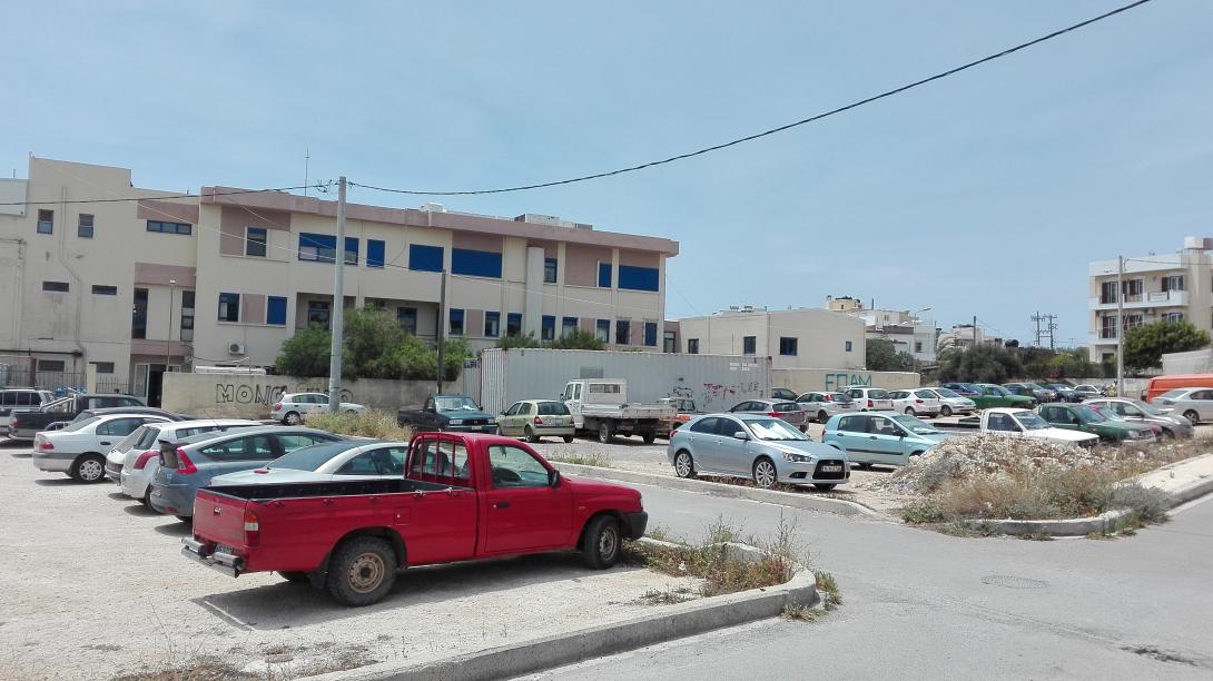 parking ιεραπετρα νοσοκομειο