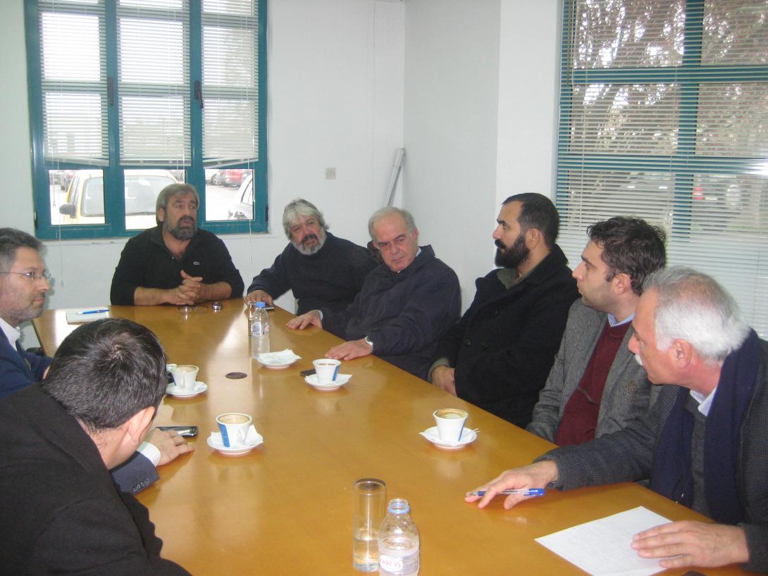 Στη ΔΕΥΑΗ ο Βασίλης Λαμπρινός