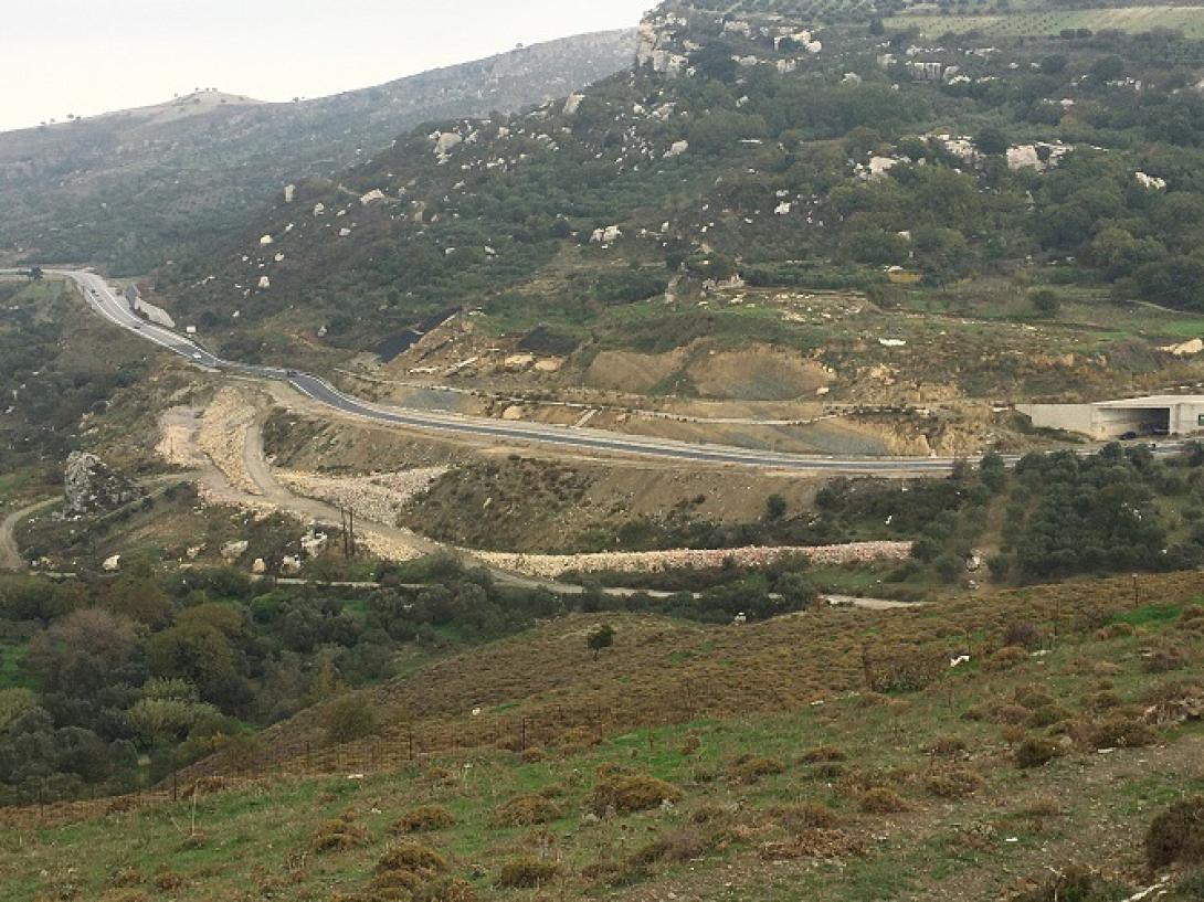 Εθνική Οδός Αγία Βαρβάρα Μοίρες