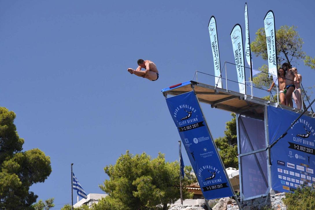 Agios Nikolaos Cliff Diving