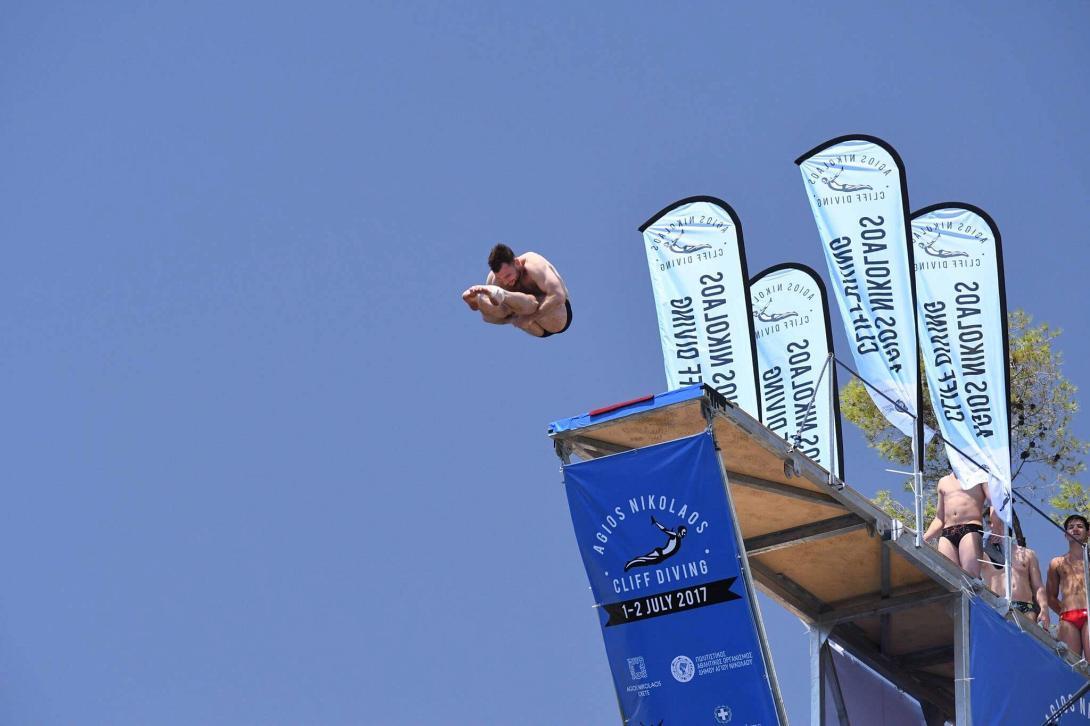 Agios Nikolaos Cliff Diving