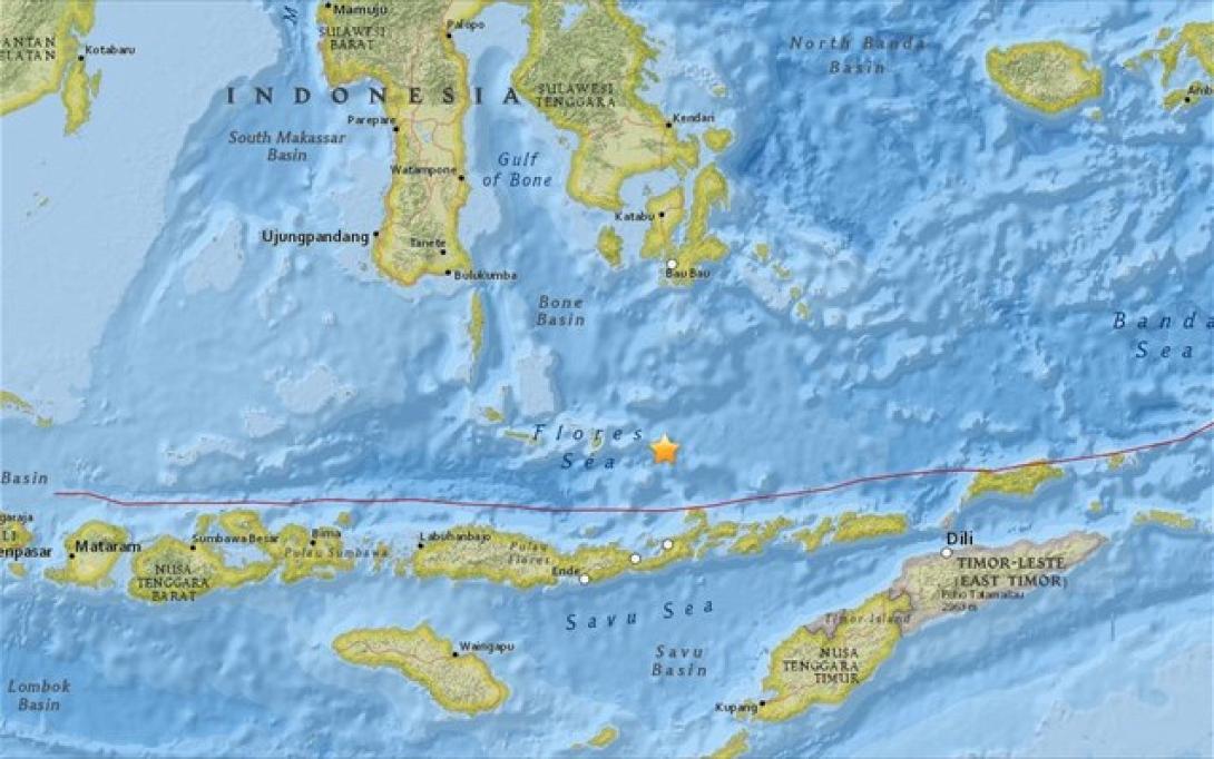 Σεισμός 6,9 Ρίχτερ στην Ινδονησία