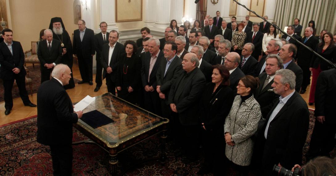 Ορκίστηκε η κυβέρνηση του Αλέξη Τσίπρα