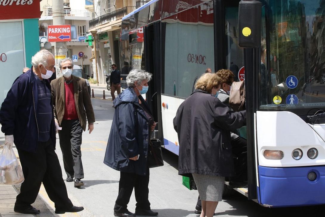 Με μάσκα πλέον στα Μέσα Μαζικής Μεταφοράς
