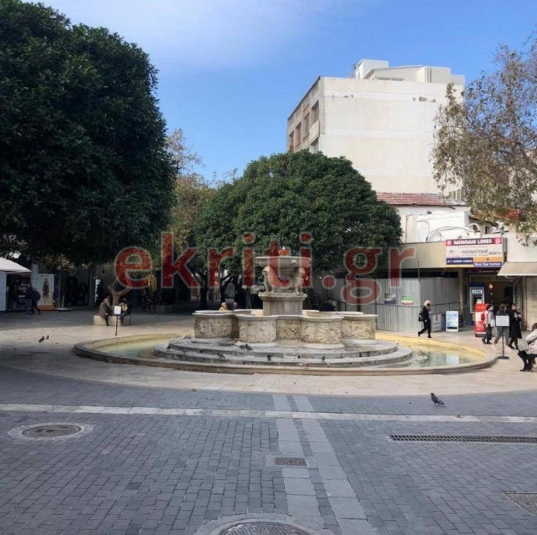 Πλατεία Λιονταριών... όπως τον Μάρτιο