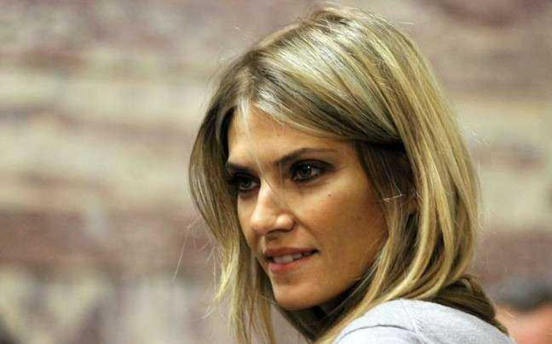 Η Εύα Καϊλή, εκπρόσωπος Τύπου του ΠΑΣΟΚ για την προεκλογική περίοδο