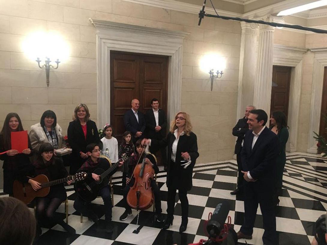 τσίπρας, κάλαντα