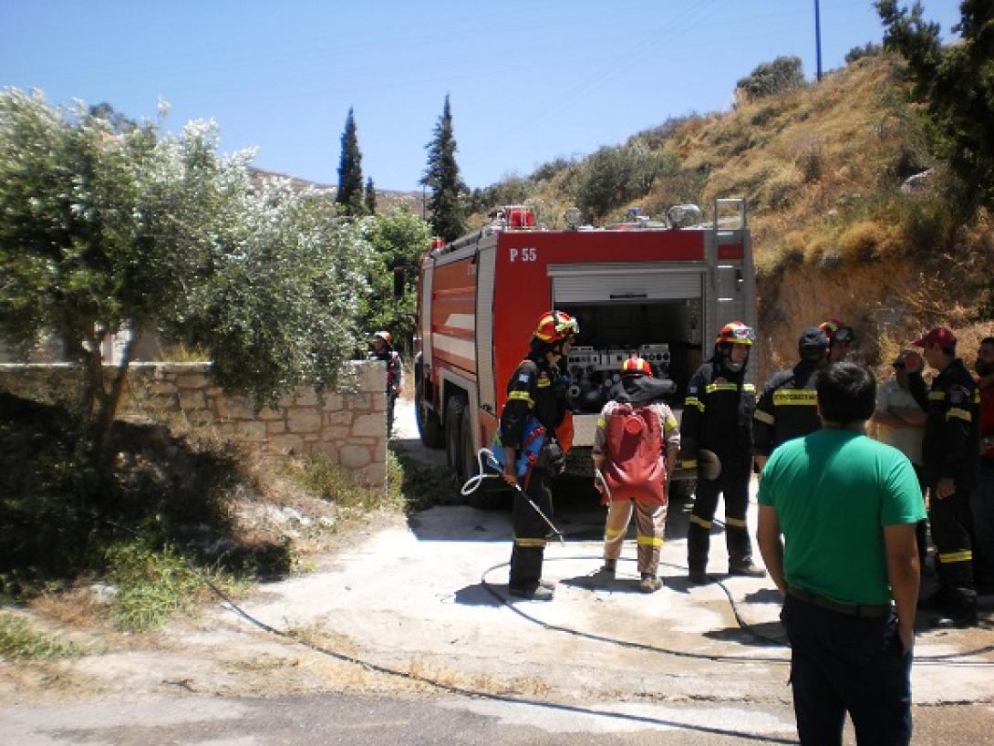 Πολύ υψηλός ο κίνδυνος για πυρκαγιά σήμερα στην Κρήτη