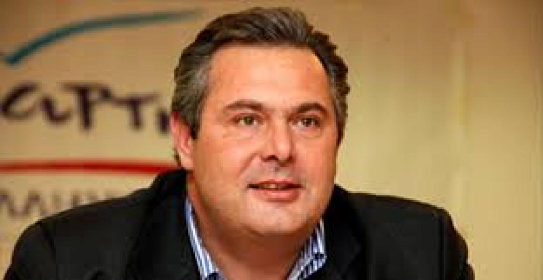 «Κάθε ψήφος στη ΝΔ είναι χαμένη ψήφος» είπε από το Αιγάλεω ο Πάνος Καμμένος