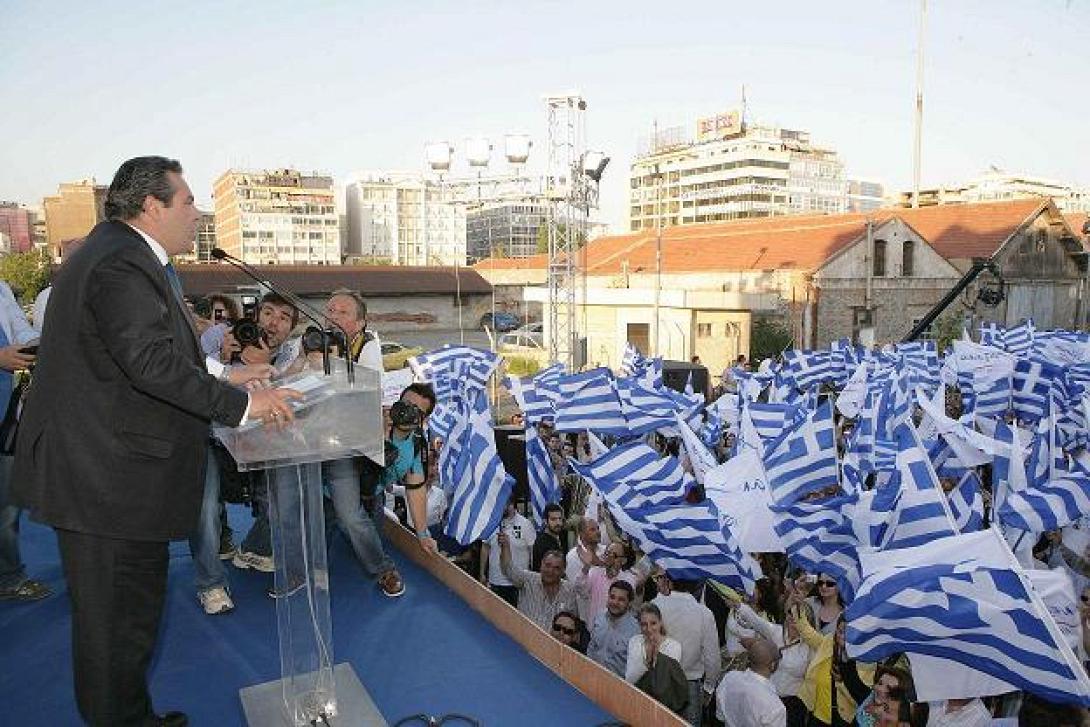 Στη Πάτρα ο Πάνος Καμμένος