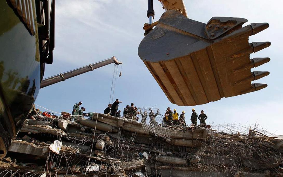 καμπότζη κατάρρευση κτιρίου