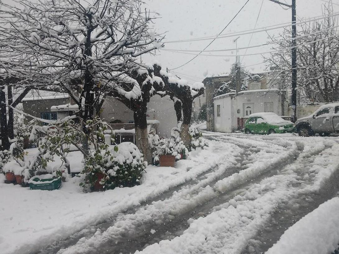 χιόνια κρήτη