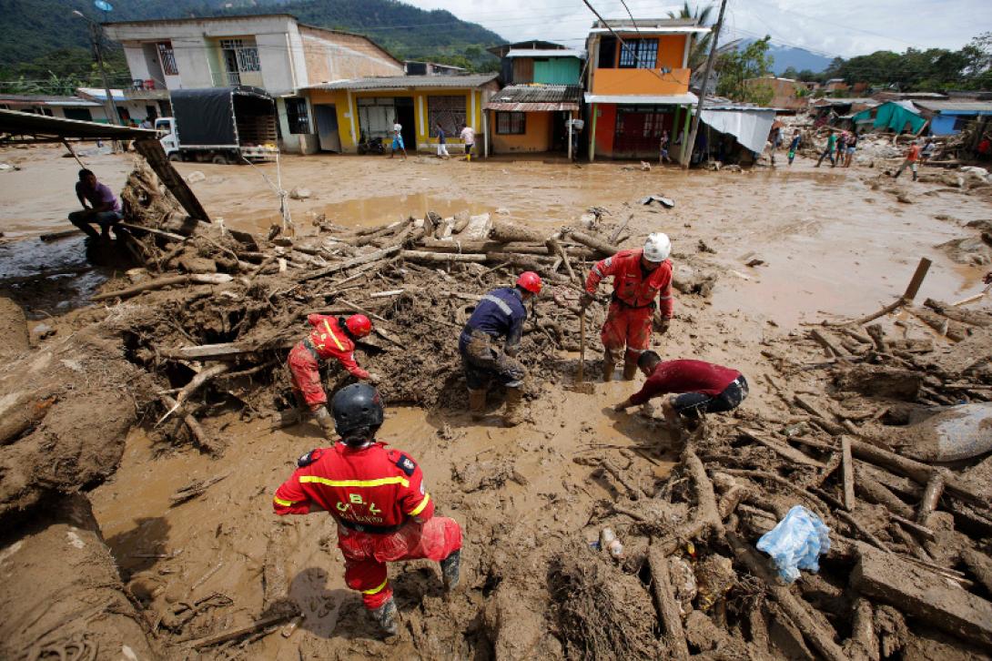 κατολίσθηση - φωτογραφία αρχείου